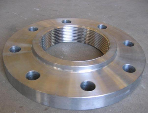 Threaded flange